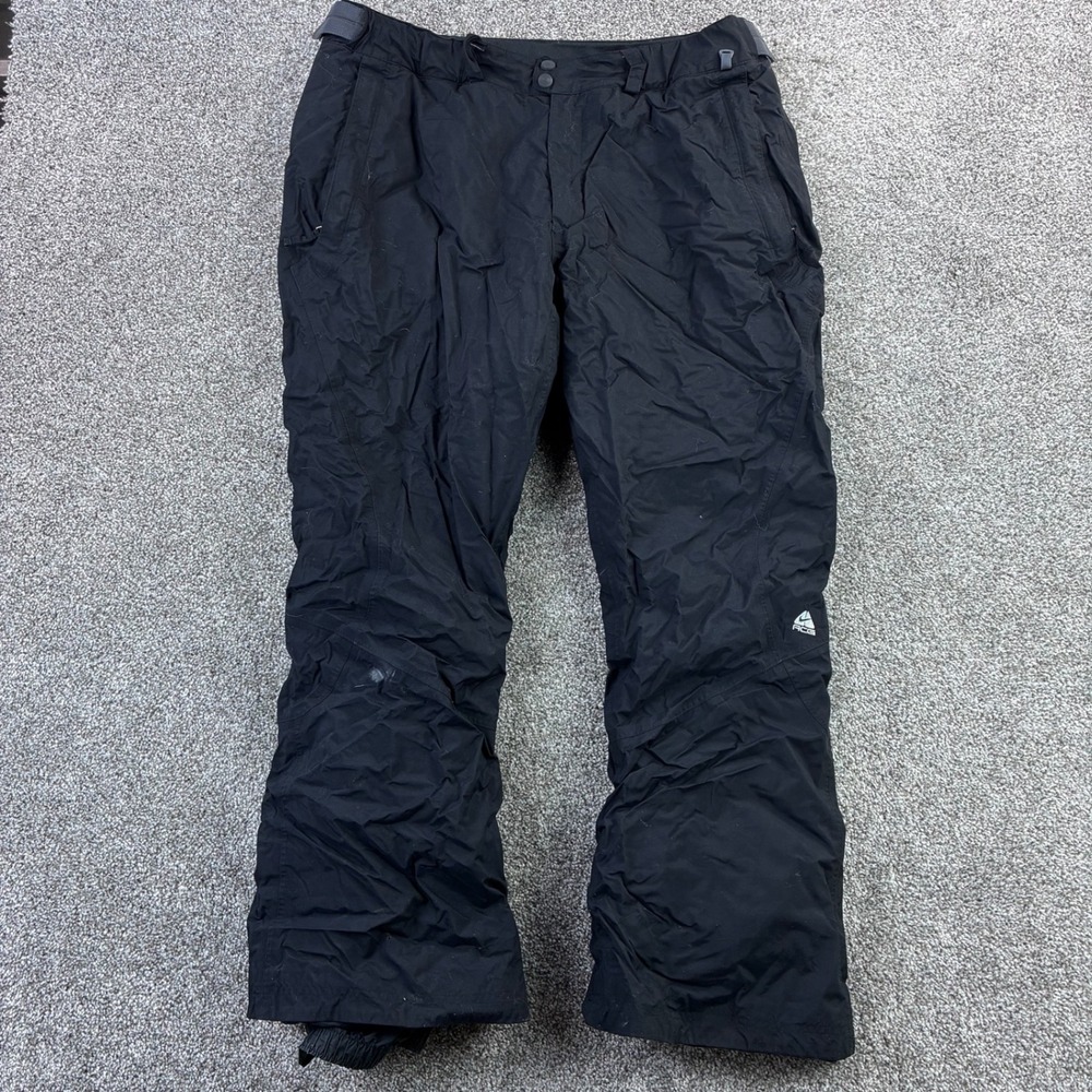 Nike ACG Snow Pants Women's XL Black Ski Snowboard Waterproof Insulated Outdoor